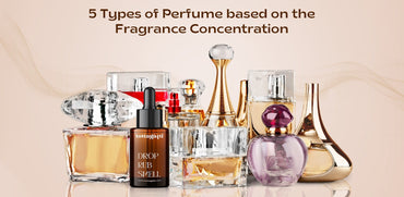 5 Types of Perfume based on the fragrance concentration